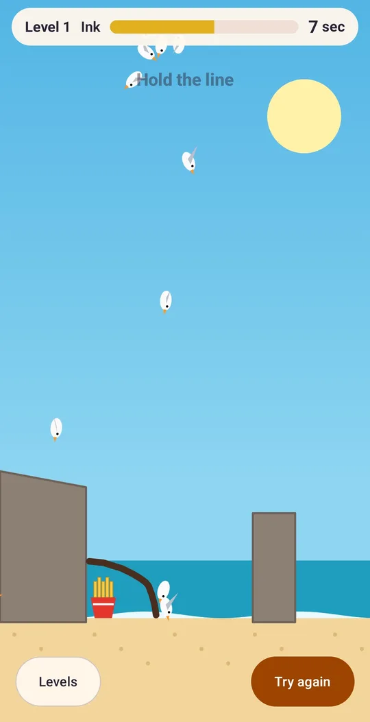 Shoo! Draw Line Physics Puzzle on Google Play, screen 3