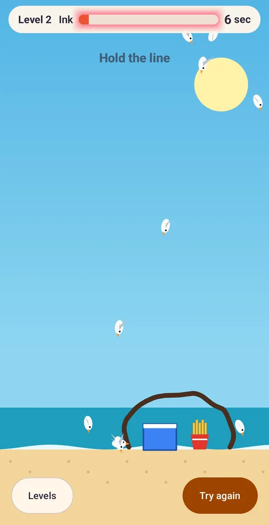Shoo! Draw Line Physics Puzzle on Google Play, screen 5